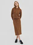 two-tone double-side fleece jacket
